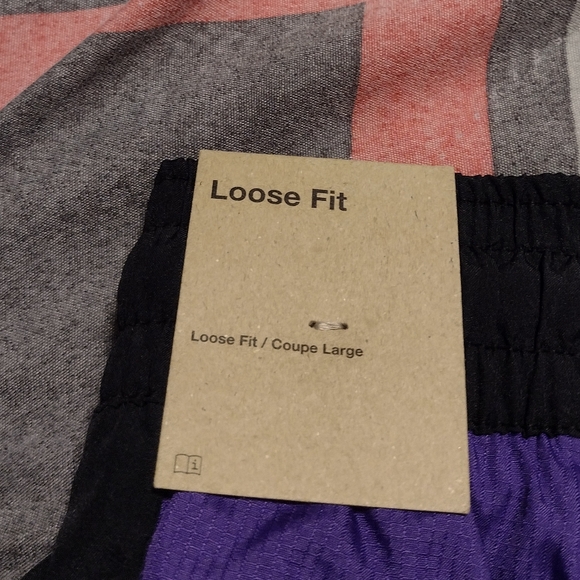 Nike Force Starting 5 Mens Basketball Pants purple black white size XL - Picture 4 of 7